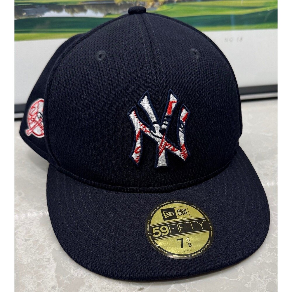 NEW YORK YANKEES - New Era 59FIFTY Baseball Hat - Men's Size 7 5/8